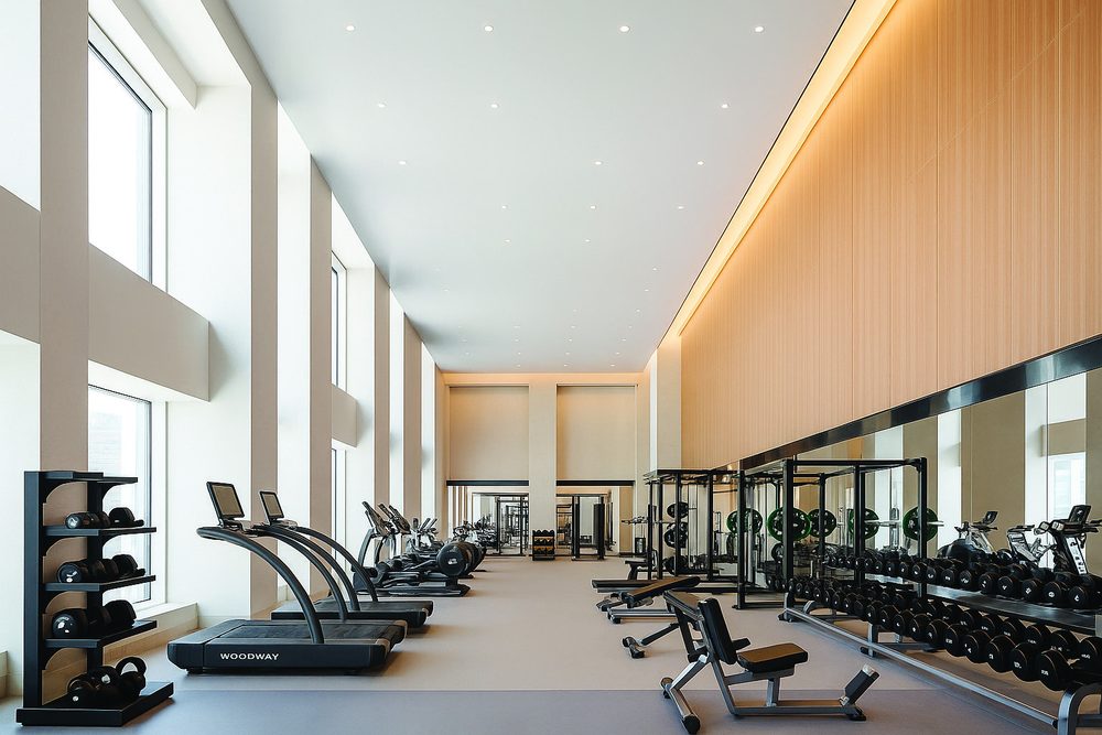 Phòng gym hiện đại Oriva Bay