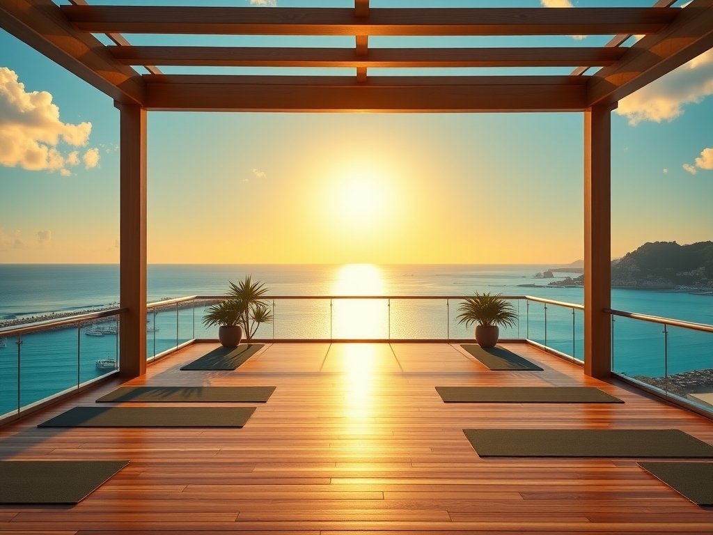 Yoga sân thượng